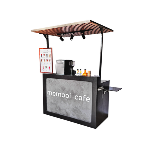 Memooi mobile coffee cart